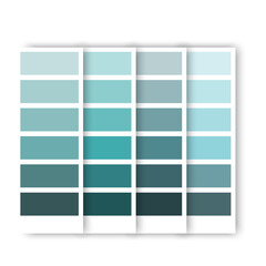 Turquoise palette for wallpaper design. Vector illustration. stock image. 