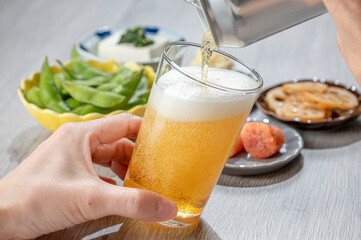 家で飲むビール