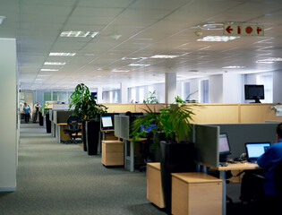Where business happens. Shot of an empty modern office.