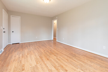 empty light colored room