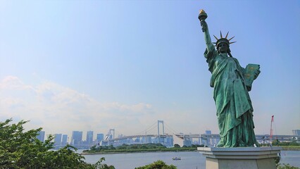 Fototapeta premium お台場海浜公園(おだいばかいひんこうえん)