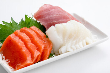 刺身の盛り合わせ　sashimi	