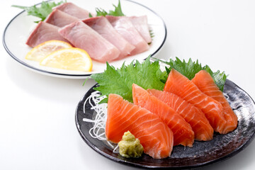 刺身の盛り合わせ　sashimi	