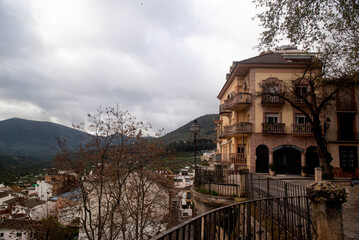 view of the town at Priego de Cordoba, Spain
