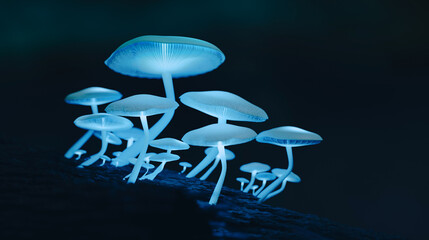 Biolumineszenz, Leuchtpilze