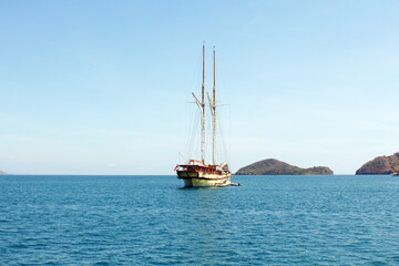 Passenger Boat on the Sea