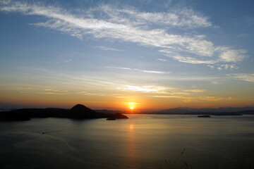 Sunrise View over the Sea