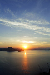 Obraz premium Sunrise View over the Sea