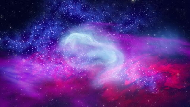 星雲と惑星の欠片、神秘的な宇宙空間