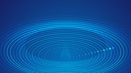 Dot line spiral ripple Internet technology Communication technology conceptual background