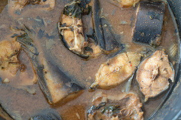 Nigerian fresh fish Peppersoup ready to eat