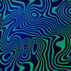 Abstract retro wavy colourful background