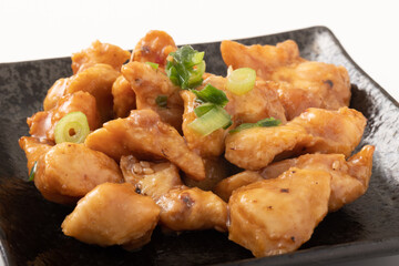鶏ぼんじり焼き　にんにく醤油