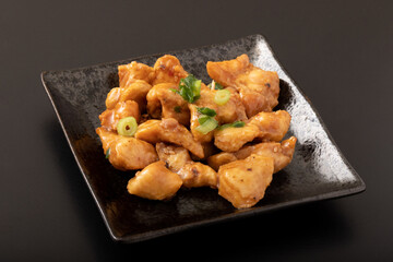 鶏ぼんじり焼き　にんにく醤油