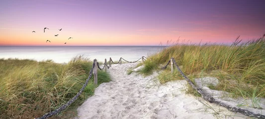 Fotobehang Strand an der Ostsee © Jenny Sturm