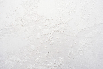 artistic plaster on a gray and white wall. Repairs. elements of wall decor. copy space. texture. background.