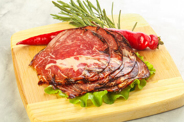 Dried pork neck meat snack