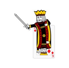 King card Suit diamond design illustration vector eps format , suitable for your design needs, logo, illustration, animation, etc.