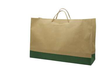 brown paper shopping bag