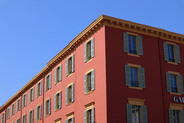 Fototapeta premium Place Massena in the center of Nice, on the French Riviera