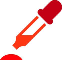 Medicine dropper icon