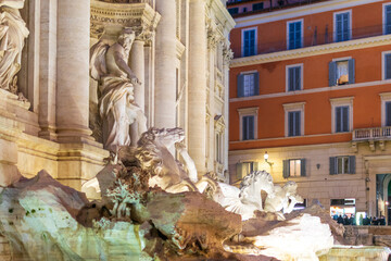 Fontana di Trevi for Holidays, Italy