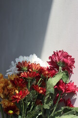 bouquet of red flowers