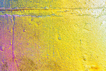 Colorful graffiti painted on a wall. Abstract urban background.