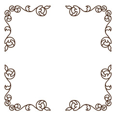 オーナメント 装飾 飾り シンプル ラインアート 背景なし