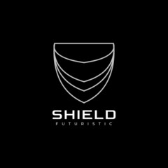 tech shield corporate logo design