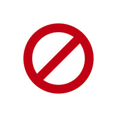 stop icon for website, presentation