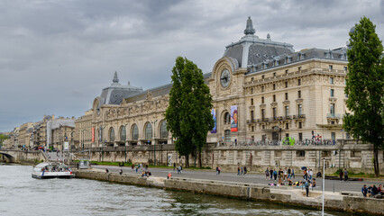 Musée D'Orsay, Paris, France - obrazy, fototapety, plakaty