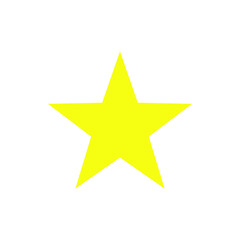 Star icon for website, presentation