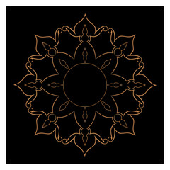 Vintage vector frame with floral elements for design of monograms, invitations, frames, menus, labels and websites, graphic elements for design of catalogs and photos, mirrors, brochures of cafes