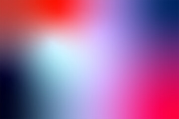 Modern gradient bright colorful vector background. Mixed colors: blue, red, pink, purple, white. Blurred background for design concepts, wallpapers, web, presentations and prints.
