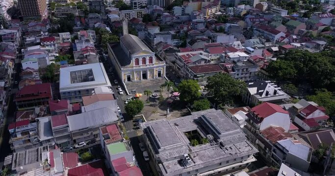 Aerial views of Pointe-a-Pitre, Guadeloupe Island