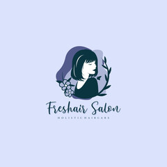 Beauty Salon Logo design Vector