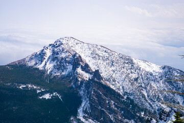 冬の剣ヶ峰（浅間山外輪山）