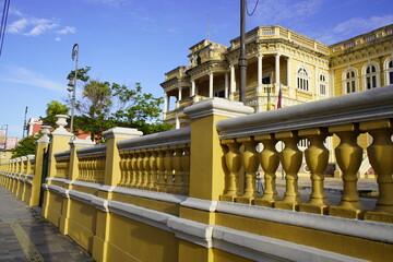 
The Palácio Rio Negro was built in 1910 by the German rubber dealer Waldemar Scholz as a...