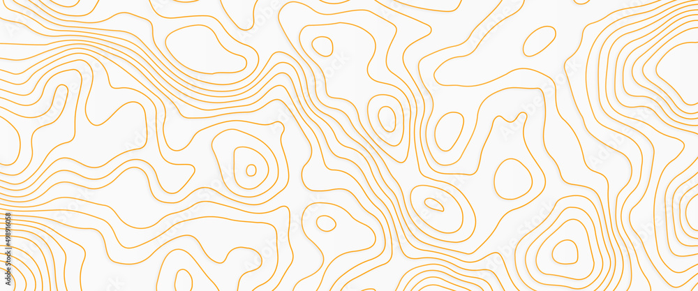 Poster abstract background with lines, abstract vector seamless pattern with linear stylized salmon fish fi