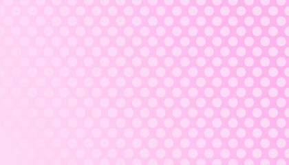 Pink polka dots background. Sweet, sugary, candied, bland, palatable, dessert concept wallpaper.