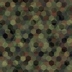 Texture military brown and tan colors forest camouflage seamless pattern