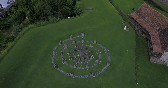 Aerial view of Fort Louis Delgres, Guadeloupe