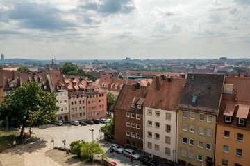 Fototapeta na wymiar Old town of Nürnberg, Germany