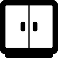 cabinet glyph icon