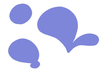 Abstract freeform organic shape form