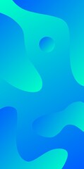 Fototapeta na wymiar Light green and blue mix abstract gradient fluid wallpaper. Abstract mobile wallpaper with beautiful geometric shapes. Abstract wallpaper colorful. 