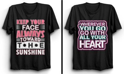 Motivational Typography T-Shirt Design, Motivational Quotes Tshirt Design, Inspirational Quotes design