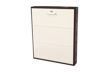 metal shoe cabinet with lock