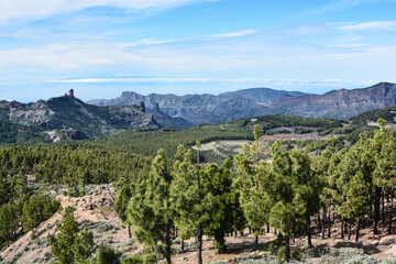 roque nublo montagna simbololo dell'isola gran canaria